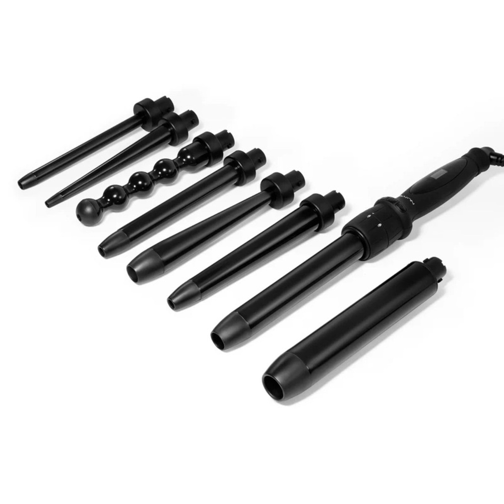 NuMe Octowand 8-in-1 Curling Wand Set - Interchangeable Barrels